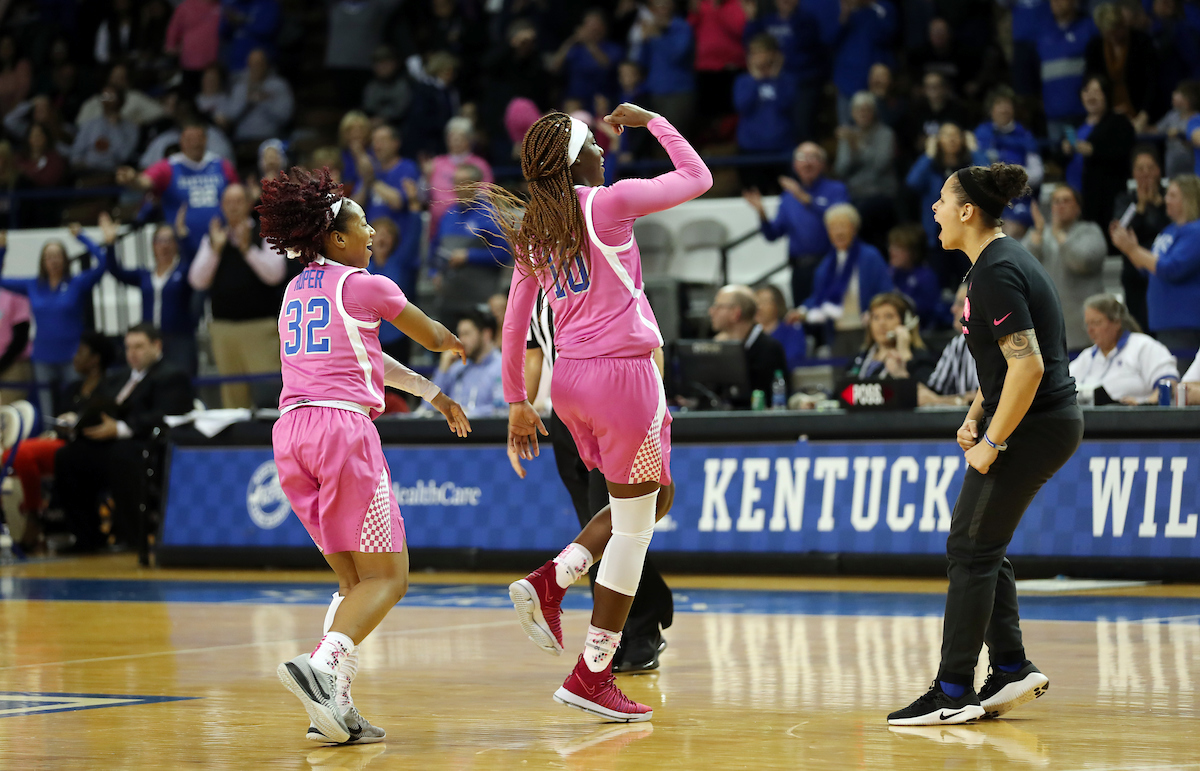Rhyne Howard

The UK Women's Basketball team beat Arkansas.
Photo by Britney Howard | UK Athletics