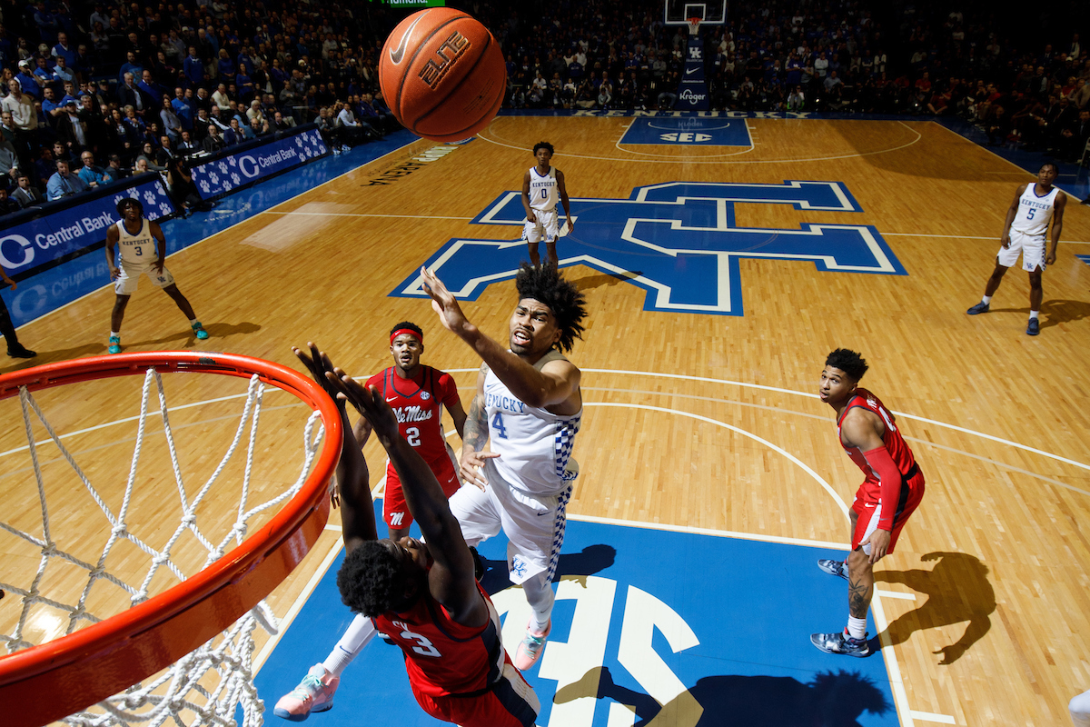Nick Richards.

UK beat Ole Miss 67-62.

Photo by Elliott Hess | UK Athletics