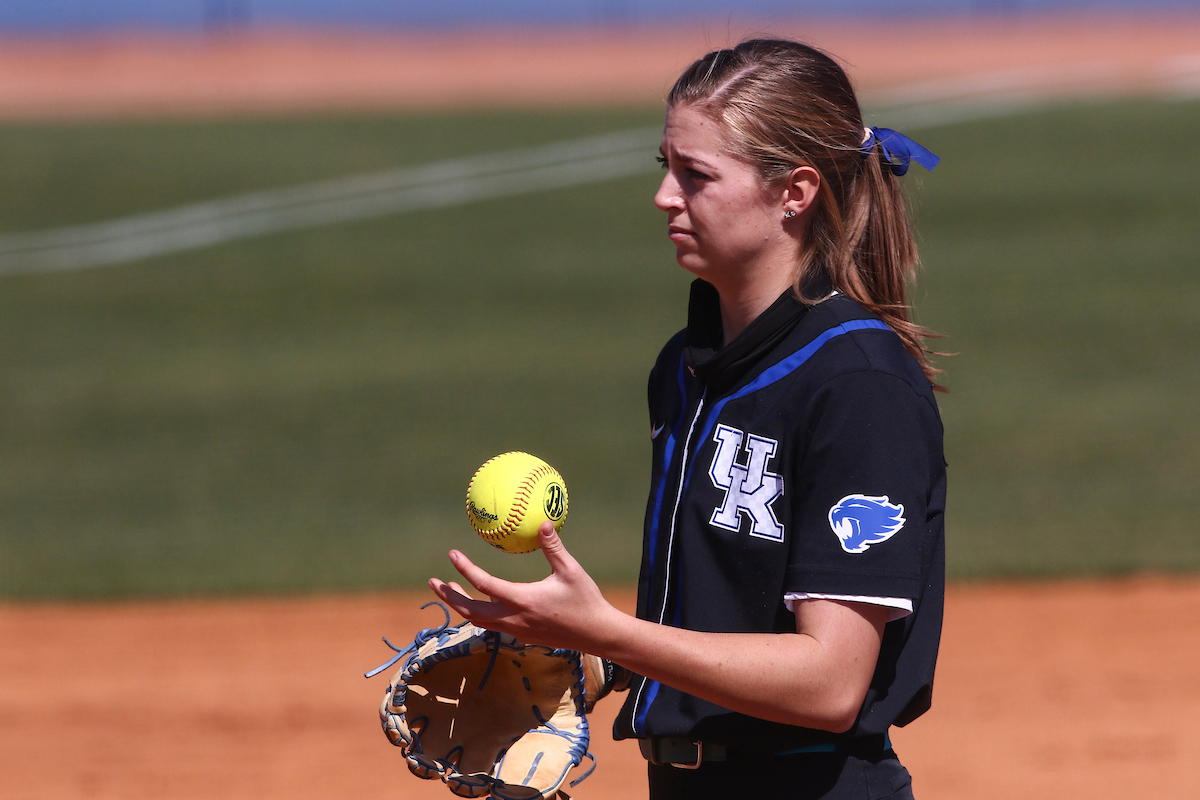 Tatum Spangler.

Kentucky wins both matches against Dayton.

Photo by Grace Bradley | UK Athletics