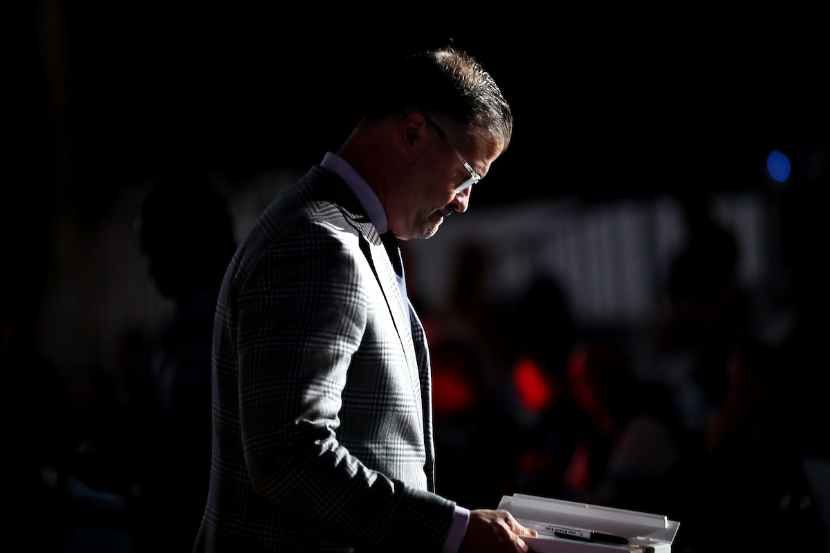 Matthew Mitchell

Women's Basketball beat MTSU on Saturday, December 15, 2018. 

Photo by Britney Howard  | UK Athletics
