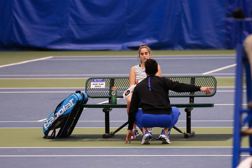 Carlota Molina.

Kentucky beats Notre Dame 6 - 1.

Photo by Sarah Caputi | UK Athletics