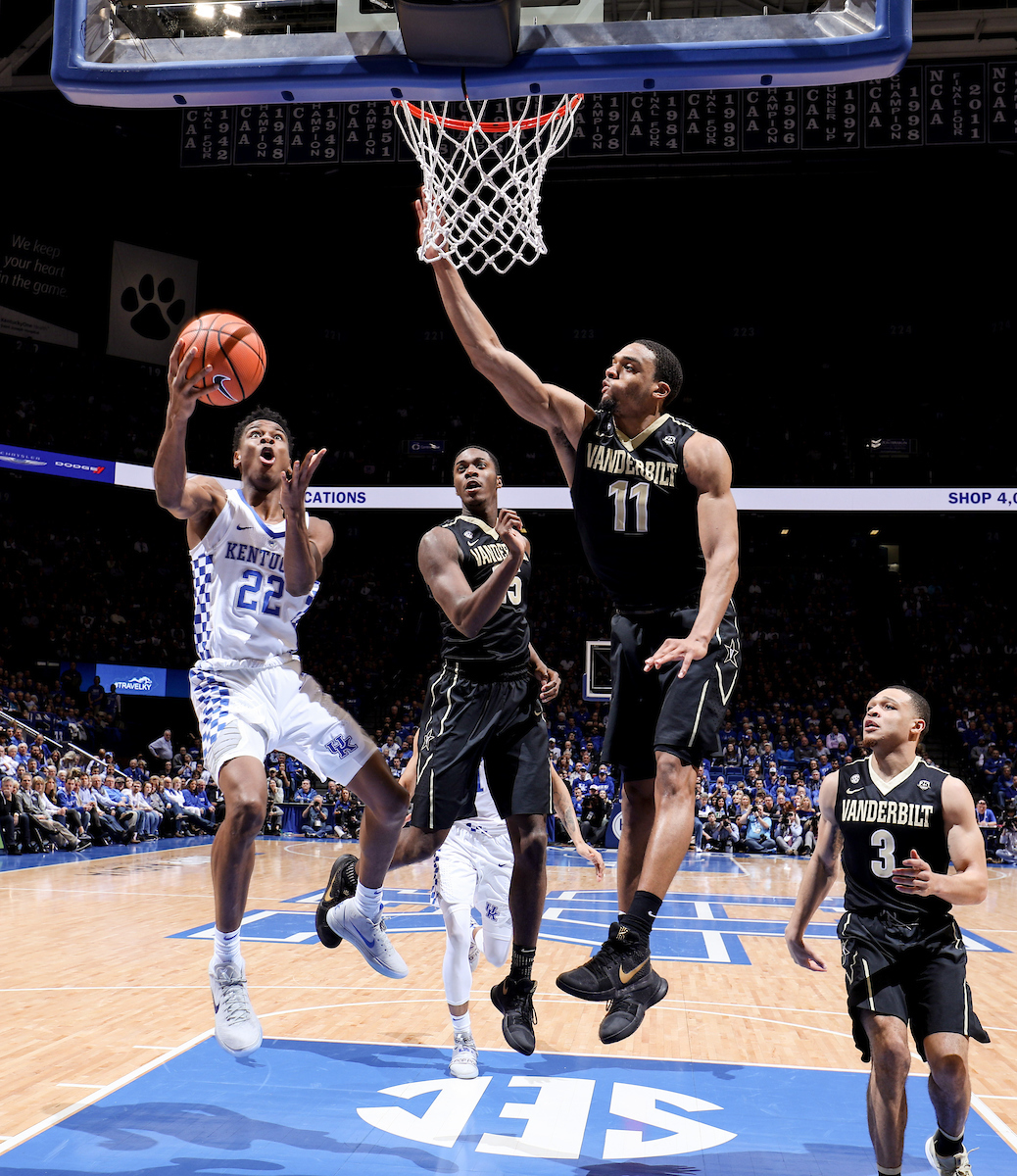 Shai Gilgeous-Alexander.

The University of Kentucky men's basketball team beats Vanderbilt 83-81 on Tuesday, January 30, 2018 at Rupp Arena in Lexington, Ky.

Photo by Elliott Hess | UK Athletics