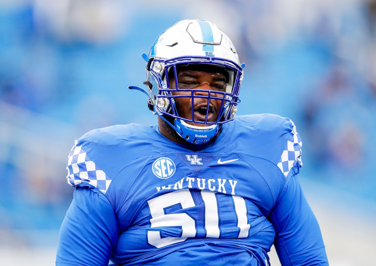 Marquan McCall.

UK beat Vandy 38-35.

Photo by Chet White | UK Athletics