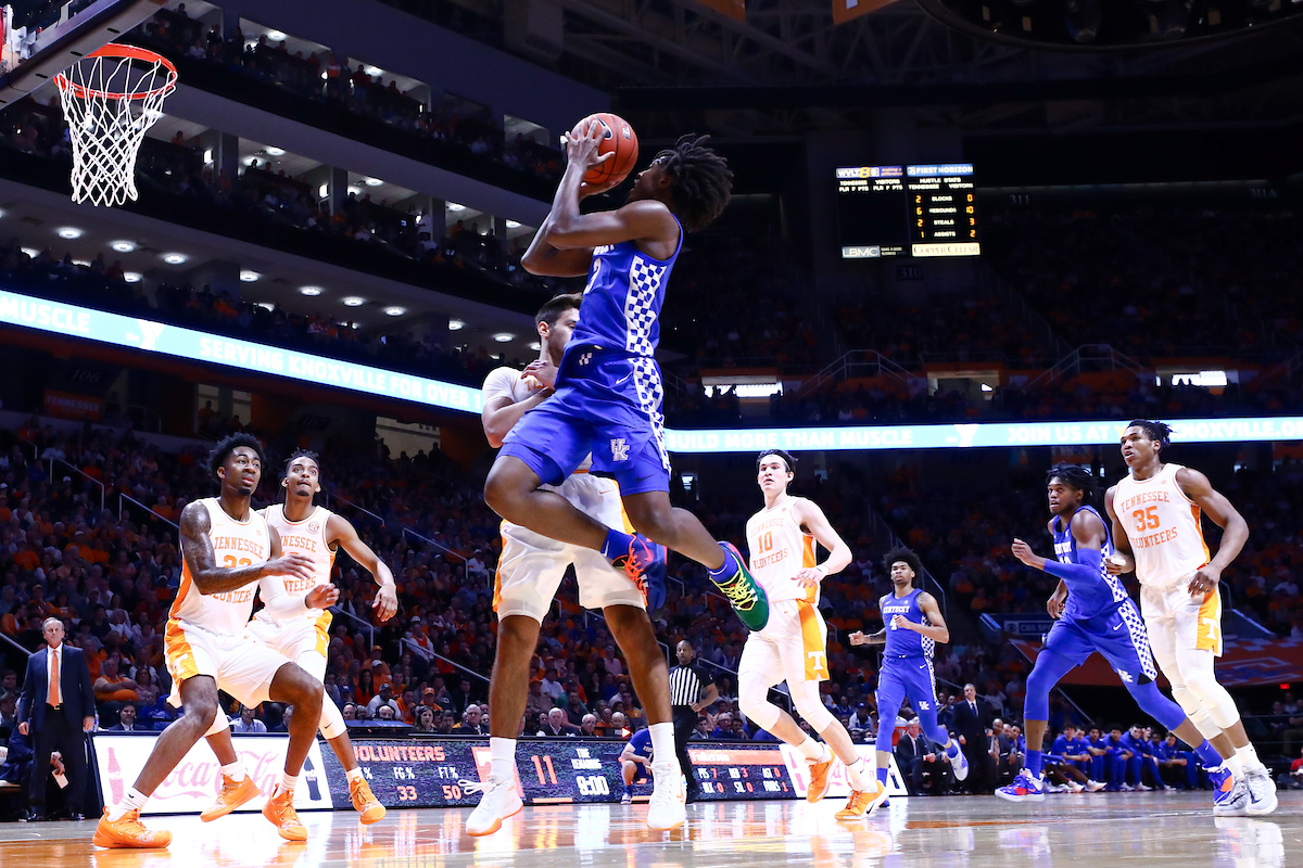 Tyrese Maxey.

Kentucky beat Tennessee, 77-64.

Photo by Elliott Hess | UK Athletics