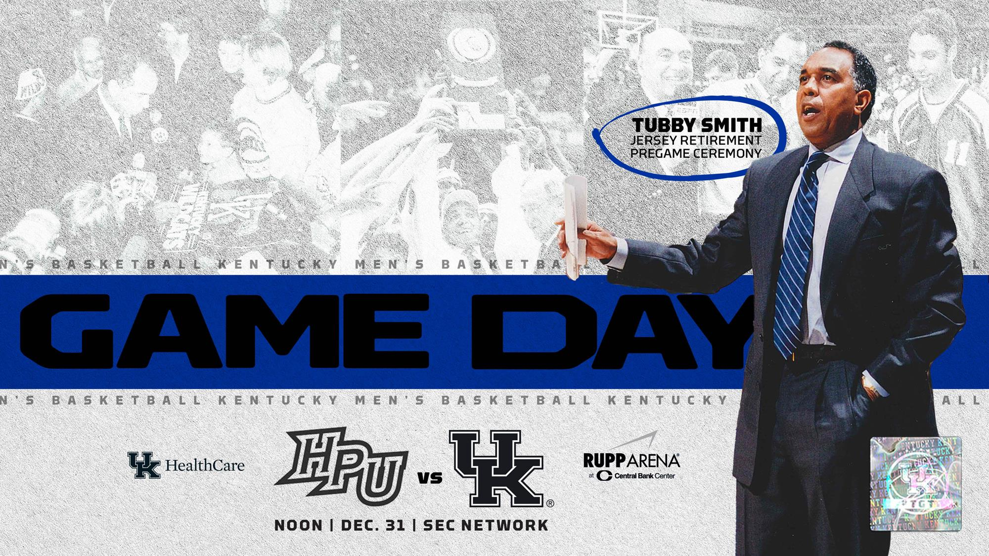 Kentucky Set to Host High Point, Honor Tubby Smith