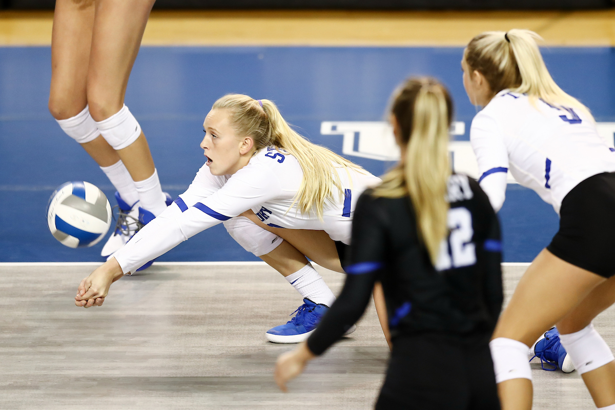 Alli Stumler.

Kentucky beat Ole Miss 3-0.


Photo by Elliott Hess | UK Athletics