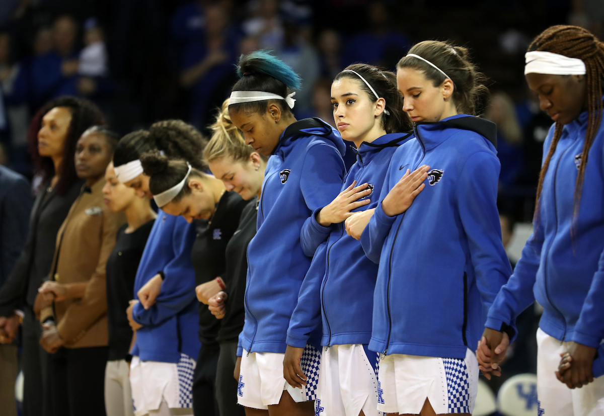 Maci Morris

The UK women's basketball team falls to Texas A&M on Thursday, November 28, 2019.

Photo by Britney Howard | UK Athletics