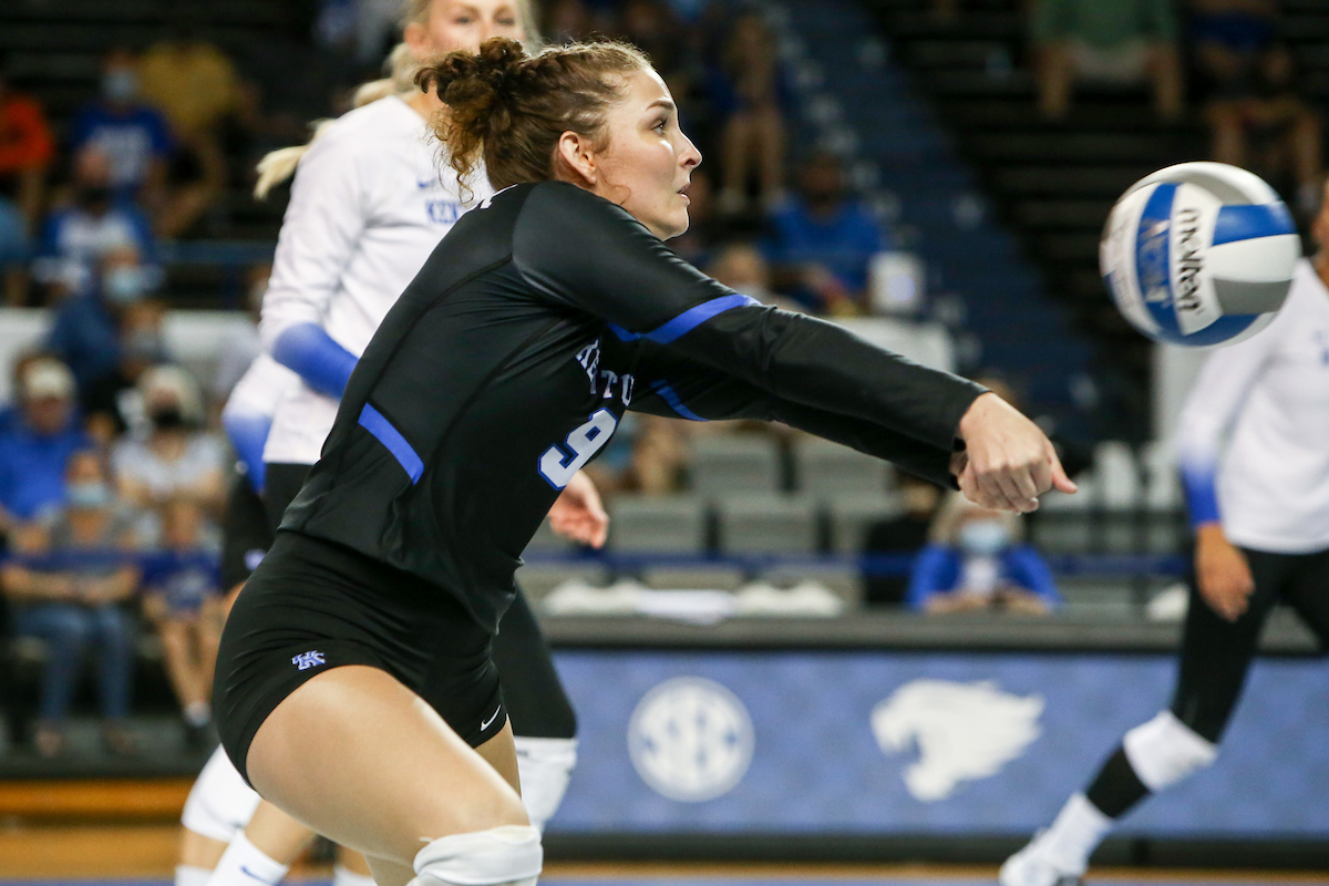 Riah Walker.

Kentucky beats USC 3 - 0.

Photo by Sarah Caputi | UK Athletics