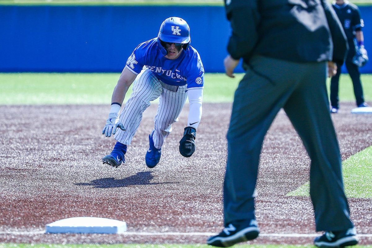 Chase Estep.

Kentucky defeats High Point 14-3.

Photo by Sarah Caputi | UK Athletics