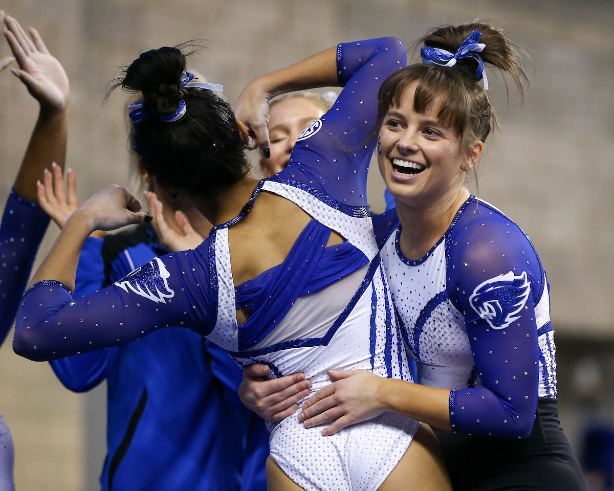 Anna Haigis.

Kentucky gymnastics loses to Florida.

Photo by Tommy Quarles | UK Athletics