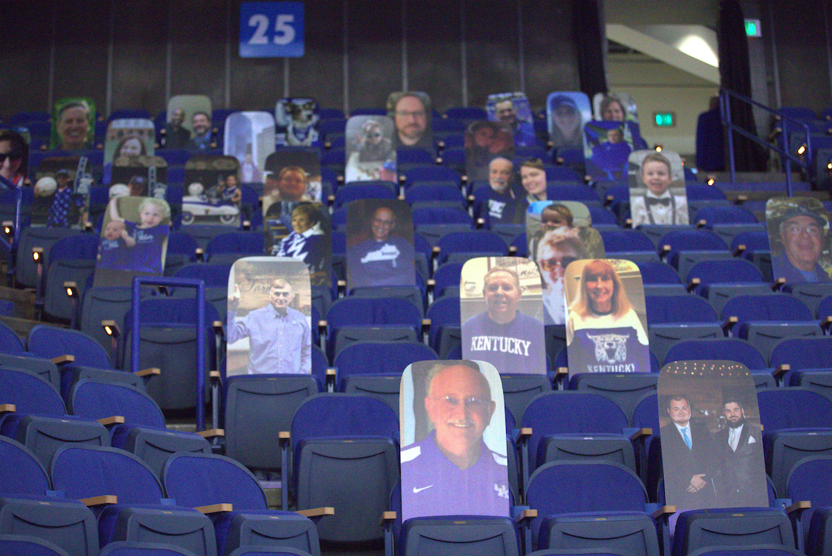 Rupp Arena Fan Cutouts Photo Gallery