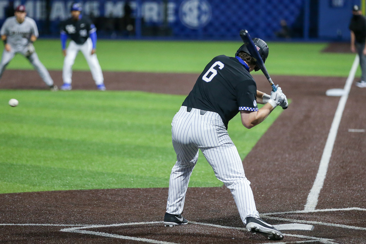 Reuben Church.

Kentucky defeats Bellarmin 12 - 0.

Photo by Sarah Caputi | UK Athletics