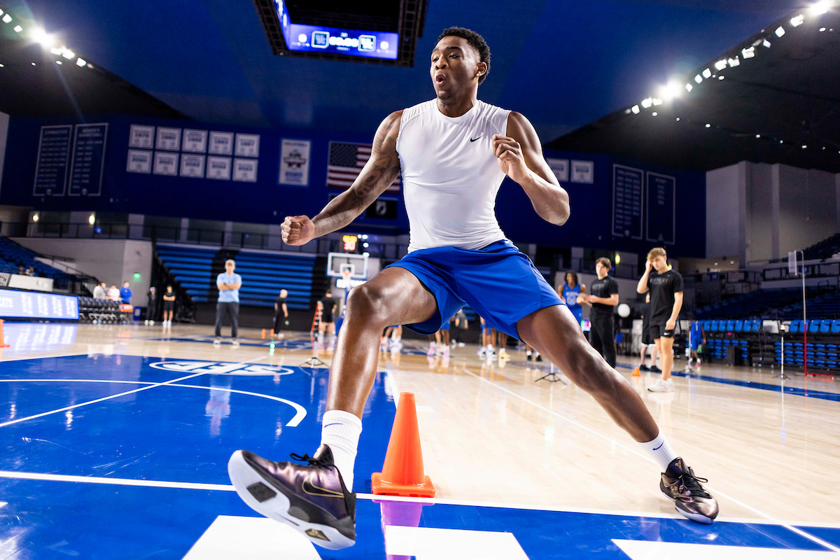 Men’s Basketball Pro Day Testing Photo Gallery – UK Athletics