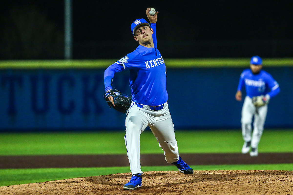 Jackson Nove.

Kentucky loses to Georgia 2-4.

Photo by Sarah Caputi | UK Athletics