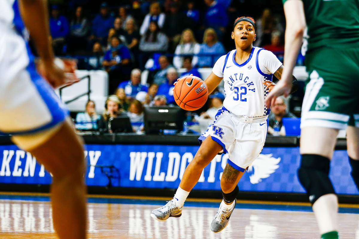Jaida Roper.

Kentucky beats Stetson 67-48.

Photo by Hannah Phillips | UK Athletics