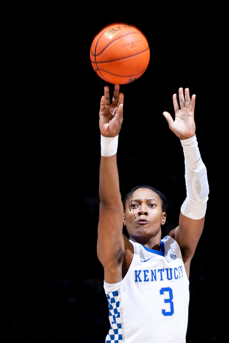 TyTy Washington Jr. 

Kentucky beat Ohio University 77-59.

Photo By Barry Westerman | UK Athletics