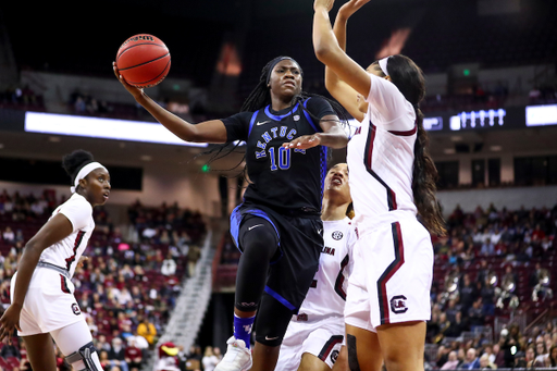 Rhyne Howard. 

Kentucky falls to South Carolina 99-72.  

Photo by Eddie Justice | UK Athletics