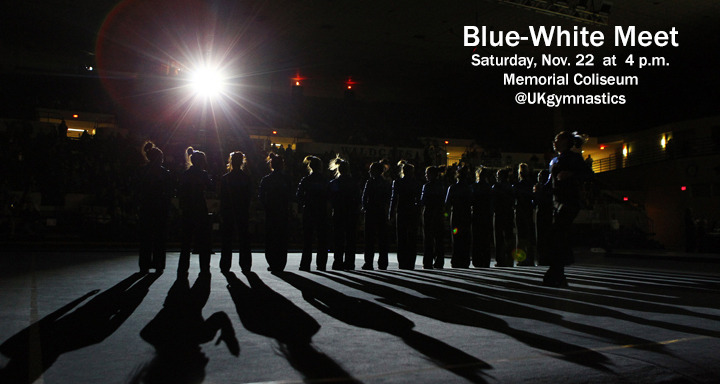 UK Gymnastics Hosts Blue-White Meet Saturday at 4 p.m.