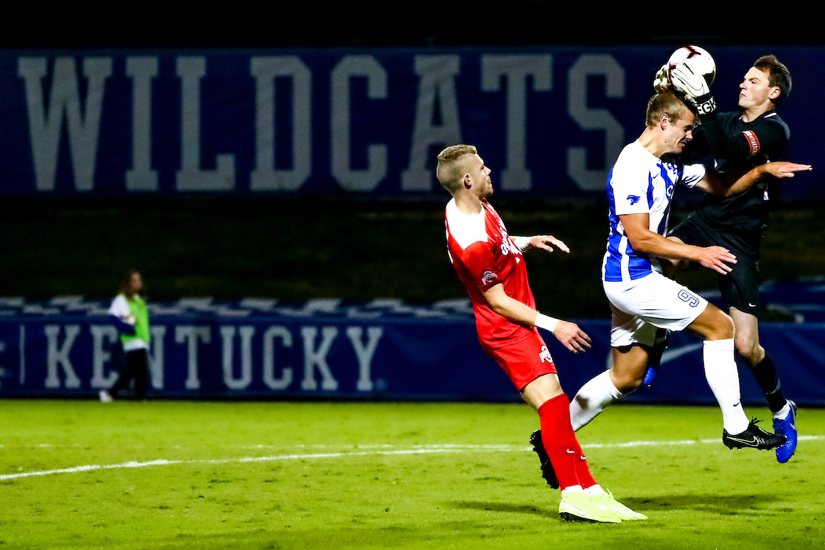 Eythor Bjorgolfsson. 

Kentucky defeats Ohio State University 2-1. 

Photo by Eddie Justice | UK Athletics