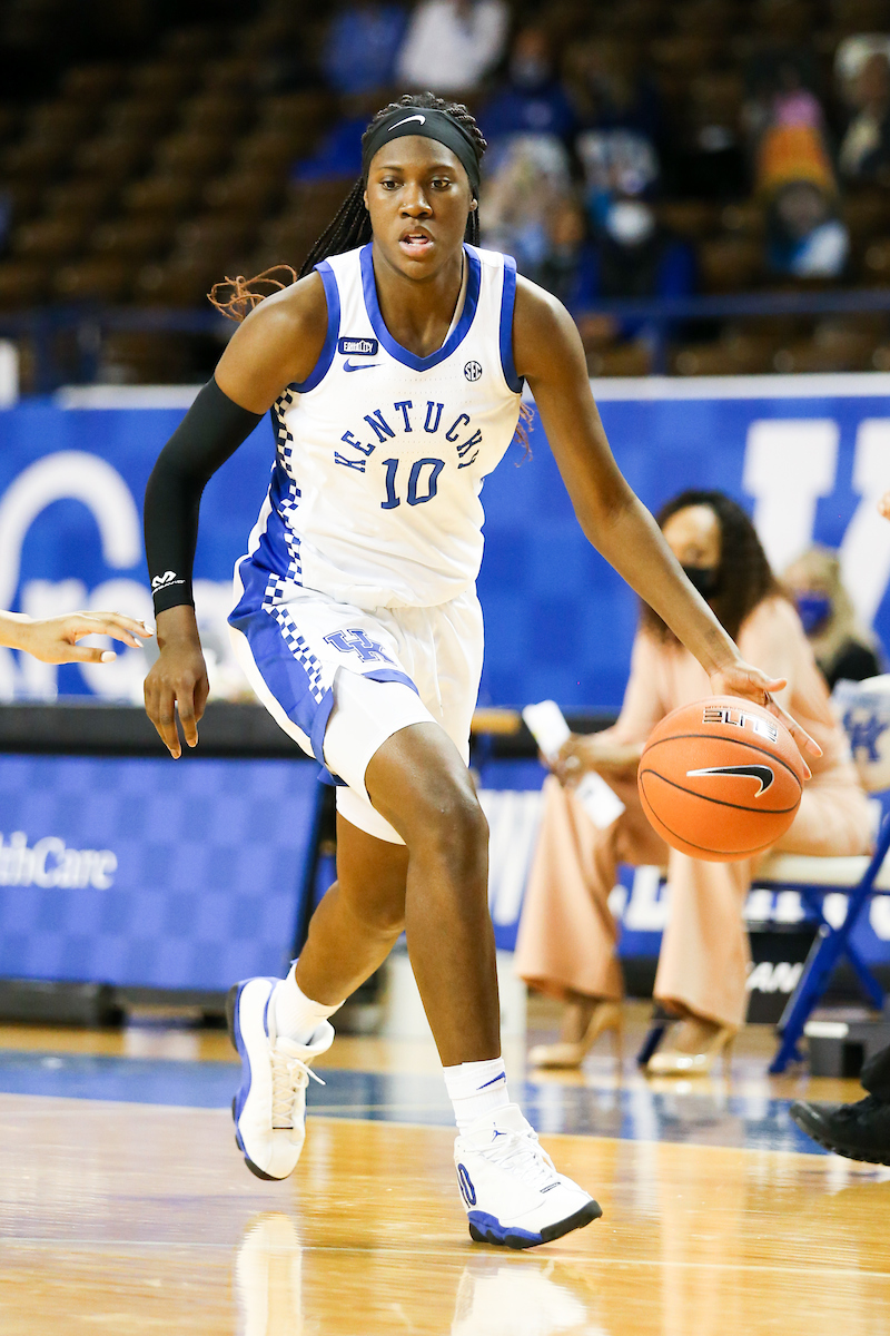 Rhyne Howard.

Kentucky falls to South Carolina 75-70.

Photo by Hannah Phillips | UK Athletics