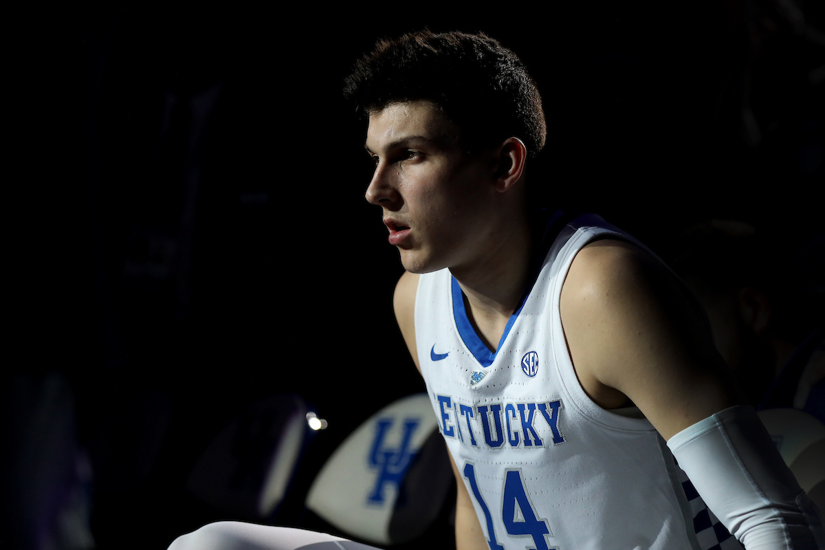 Tyler Herro.

Kentucky men?s basketball defeated Mississippi State 76-55.

Photo by Quinn Foster | UK Athletics