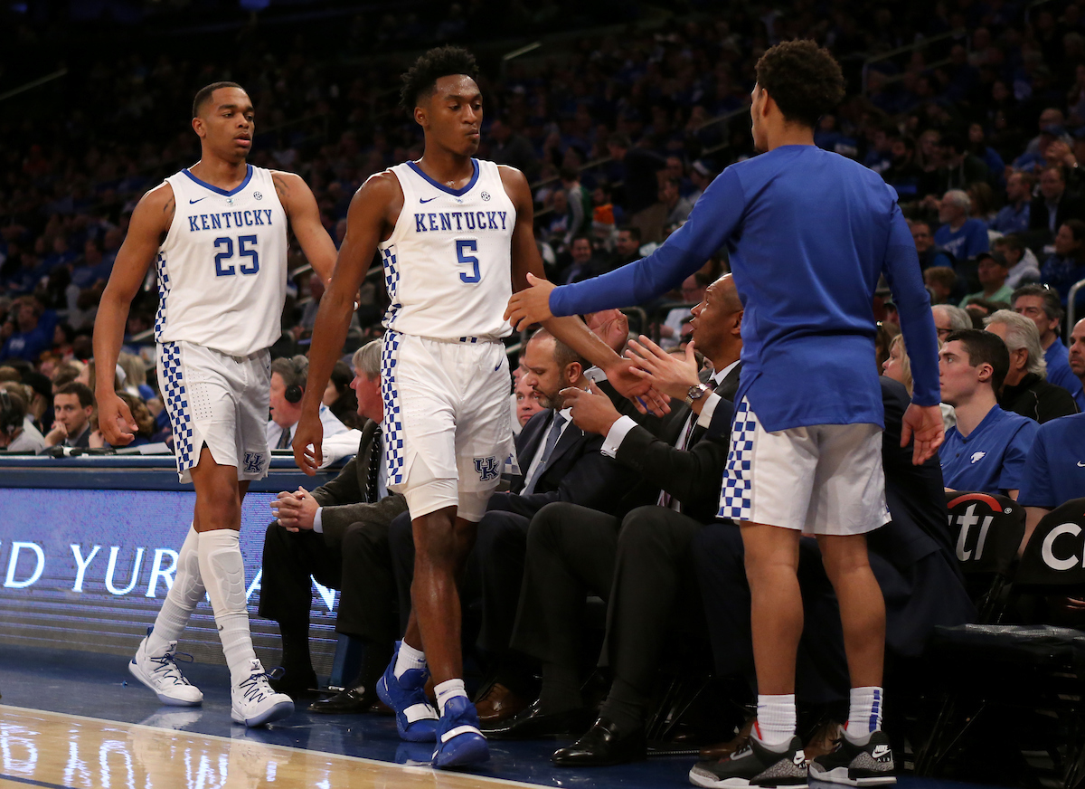 Immanuel Quickley. 

UK falls to Seton Hall 84-83. 


Photo By Barry Westerman | UK Athletics