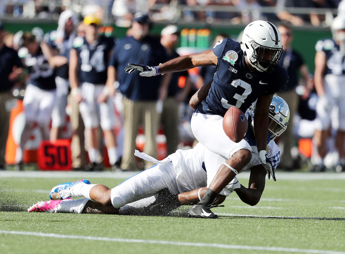 Lonnie Johnson
The UK Football team beat Penn State 27-24 in the Citrus Bowl. 

Photo by Britney Howard  | UK Athletics