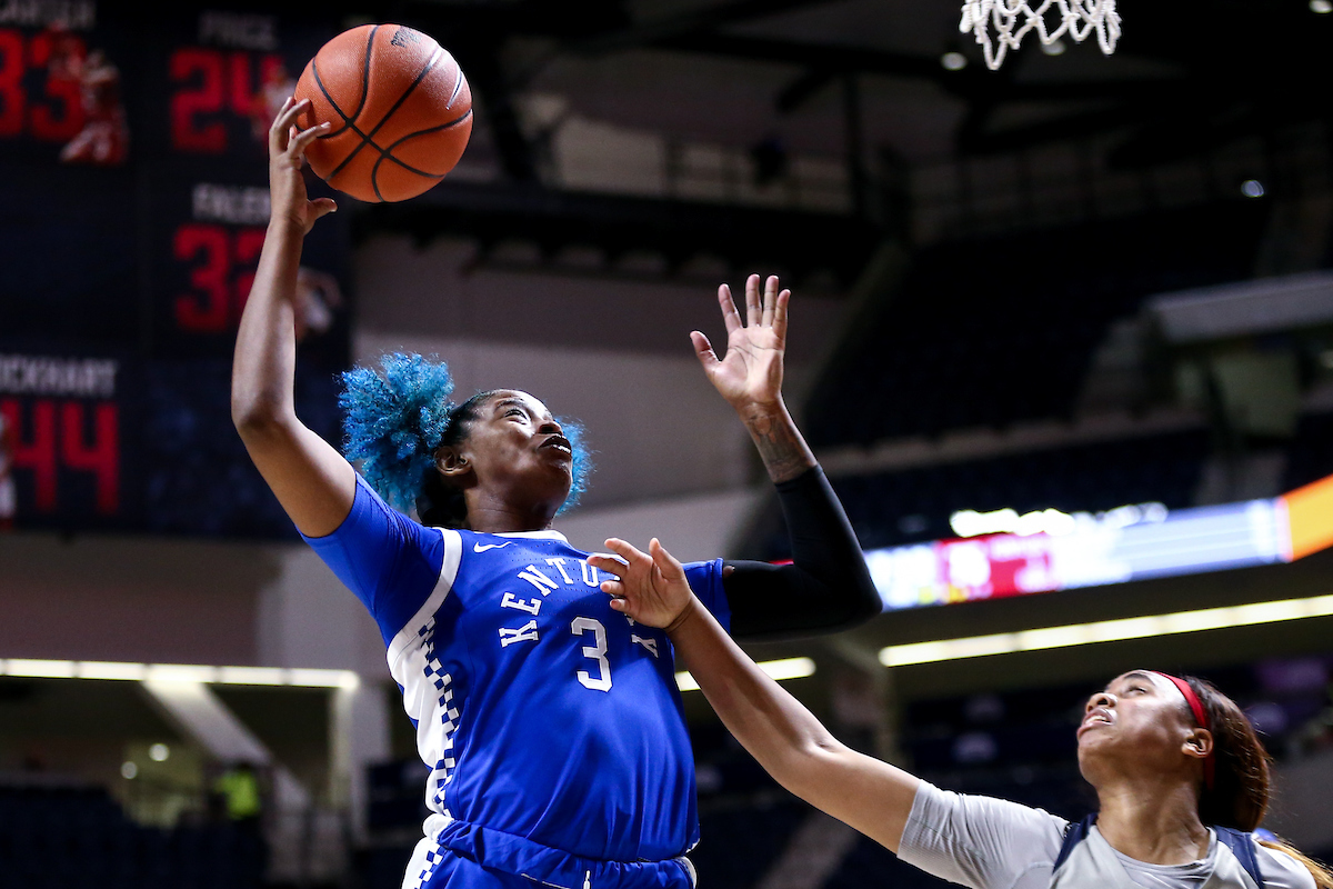 Keke McKinney. 

Kentucky beat Ole Miss 94-52.

Photo by Eddie Justice | UK Athletics