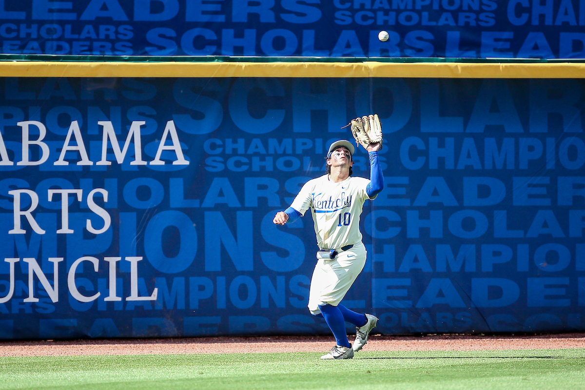Hunter Jump.

Kentucky beats Vanderbilt 10-2.

Photo by Sarah Caputi | UK Athletics