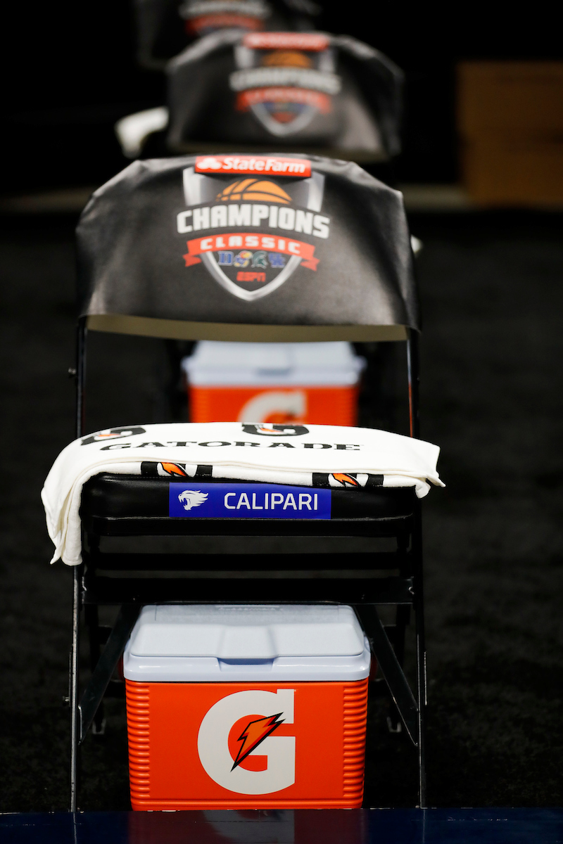 John Calipari.

Kentucky falls to Kansas, 65-62, in the State Farm Champions Classic.

Photo by Chet White | UK Athletics