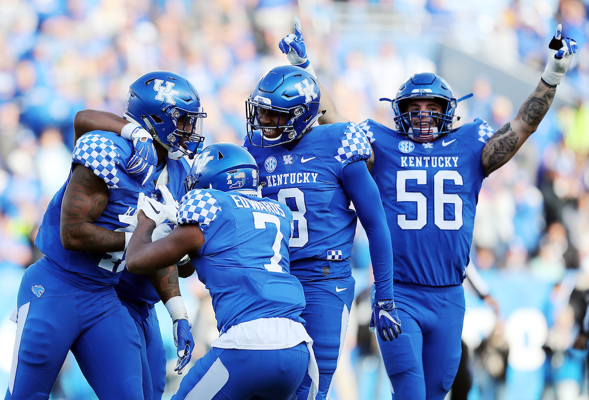 Josh Allen. 

UK Football beats MTSU 34-23 on Senior Day at Kroger Field. 

Photo by Britney Howard | UK Athletics