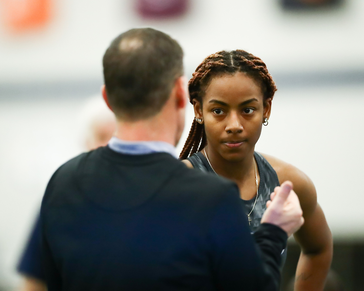 JADA TERRELL.
Day one of Rod McCravy Memorial. 


Photo by Elliott Hess | UK Athletics