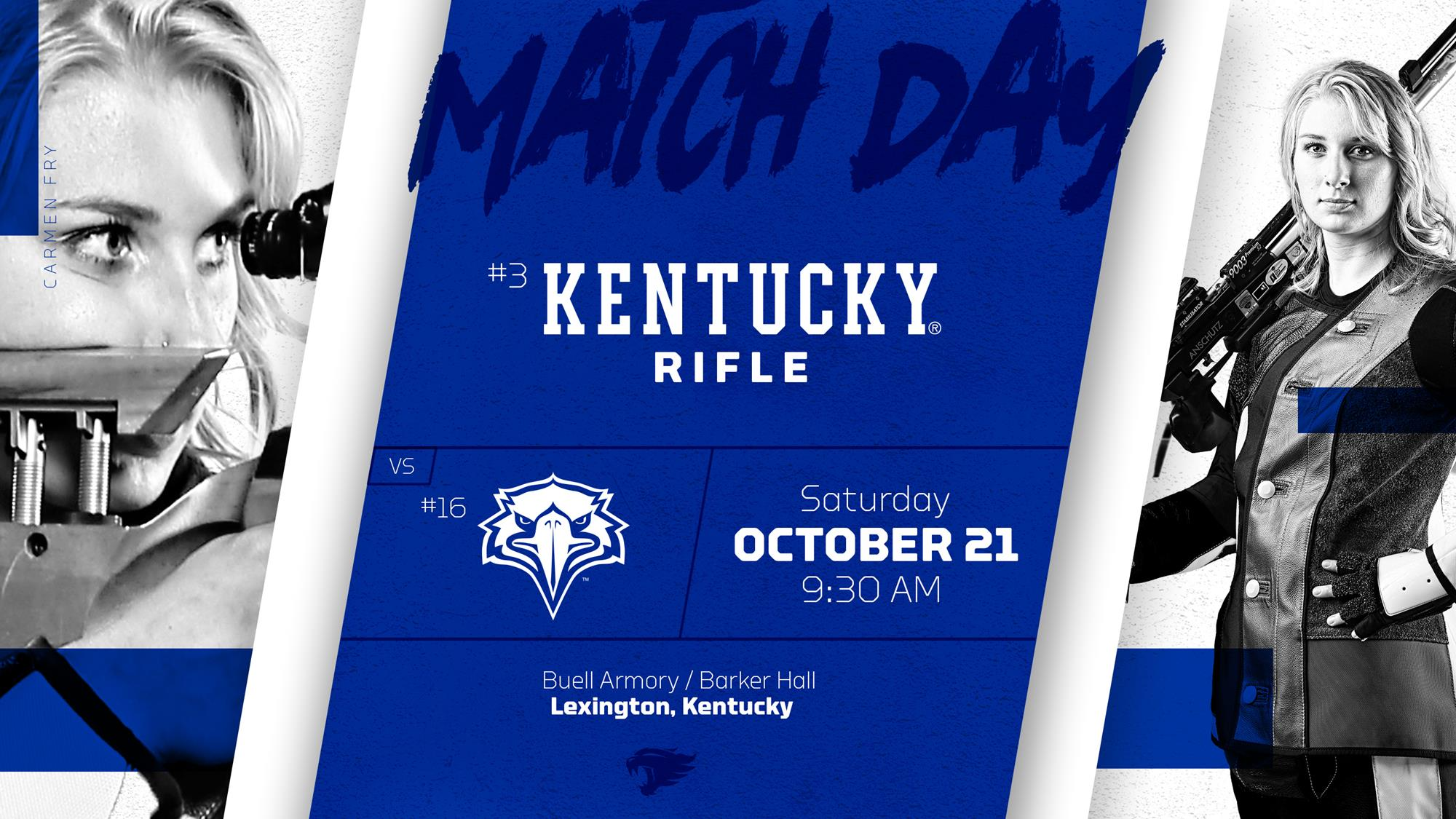 No. 3 UK Rifle Hosts No. 16 Morehead State