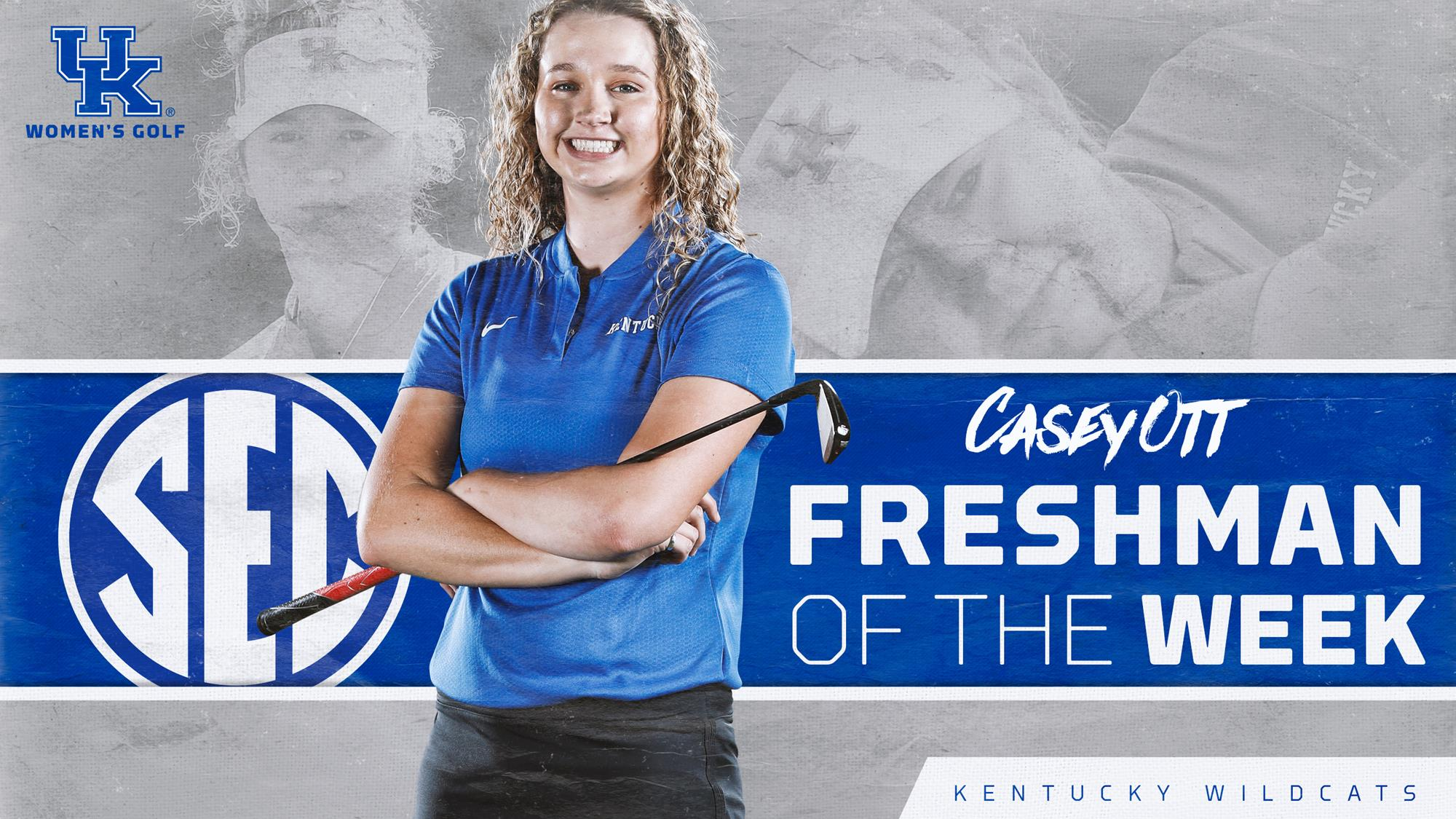 Ott Named SEC Women’s Freshman Golfer of the Week