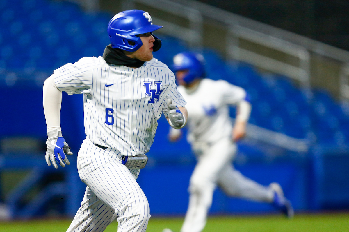 Reuben Church. 

Kentucky beats Milwaukee, 10-0. 

Photo By Barry Westerman | UK Athletics