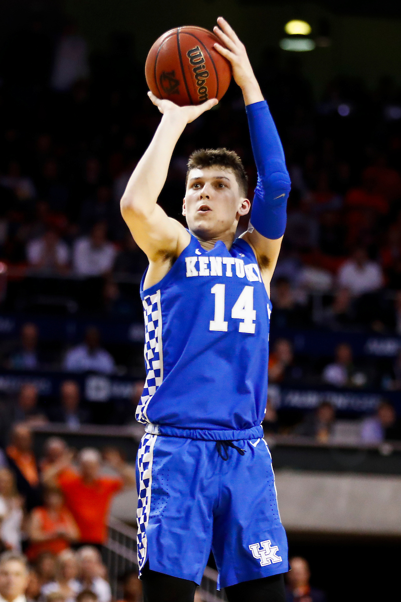 Tyler Herro.

Kentucky beat Auburn 82-80 at Auburn Arena in Auburn, AL., on Saturday, January 19, 2019.

Photo by Chet White | UK Athletics