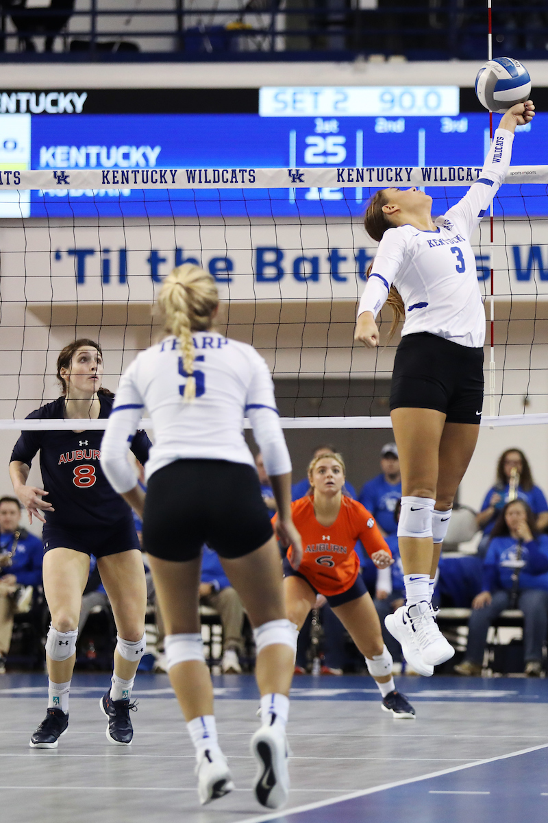 as Kentucky played Auburn on November 24, 2018.

Photo by Quinn Foster | UK Athletics