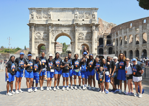 Day one of the woman's basketball 2018 summer trip to Italy.

Photos by Noah J. Richter | UK Athletics