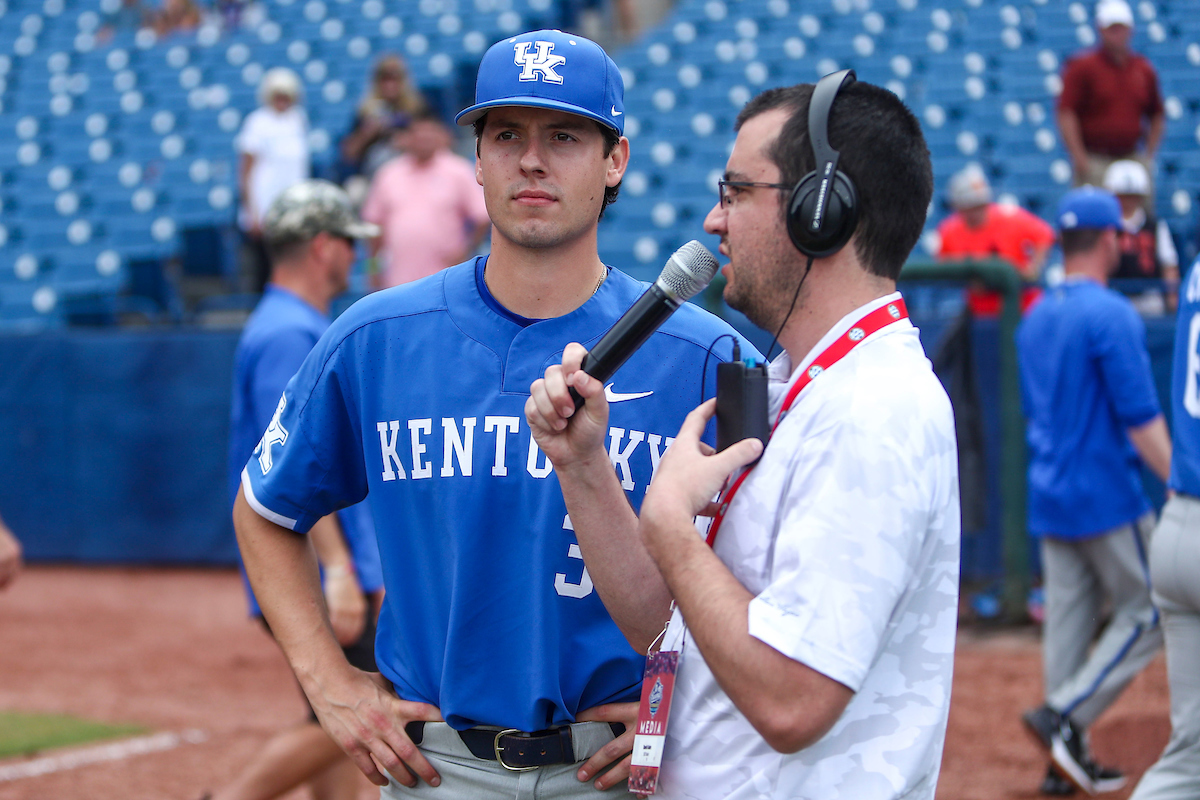 Sean Harney. 

Kentucky beats Auburn 3-1.

Photo by Sarah Caputi | UK Athletics