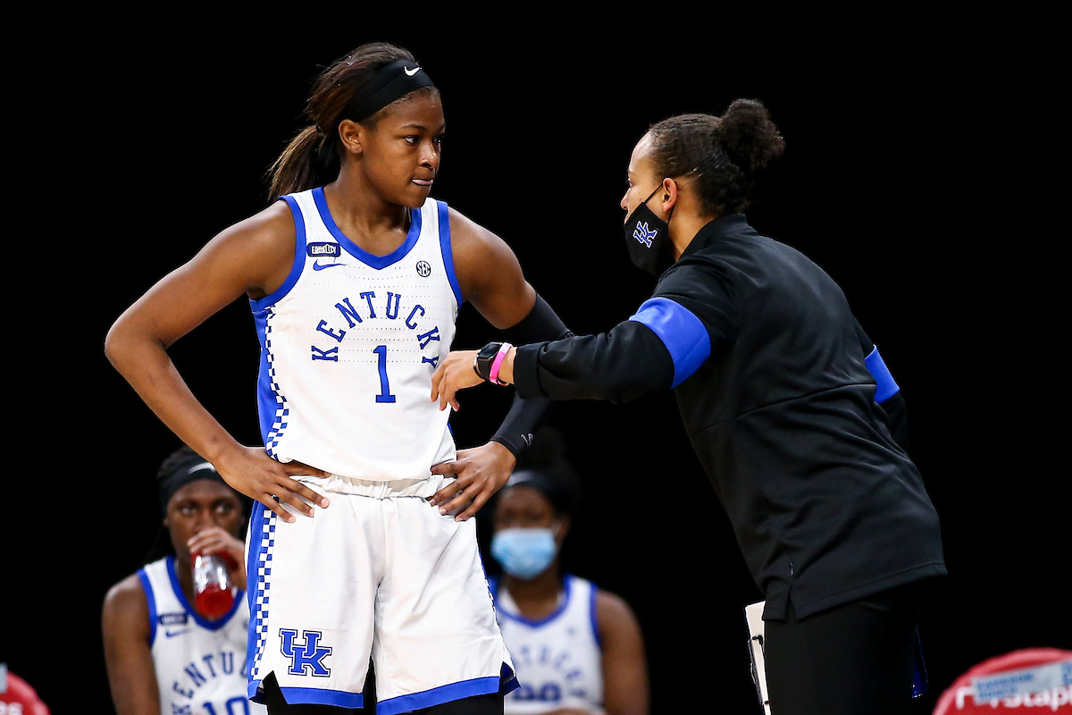 Robyn Benton.  

Kentucky loses to DePaul 86-82.

Photo by Eddie Justice | UK Athletics