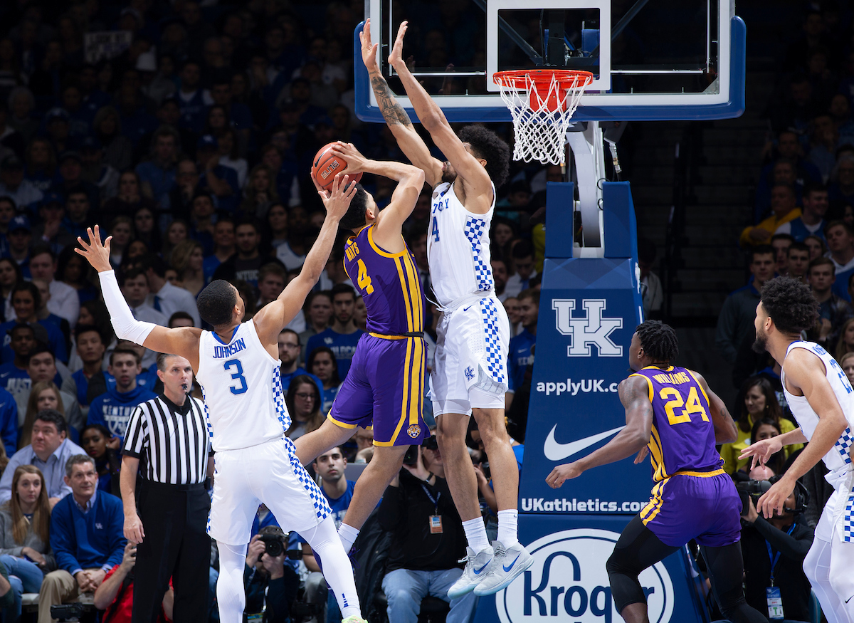 Nick Richards. 

UK falls to LSU 73-71.


Photo By Barry Westerman | UK Athletics