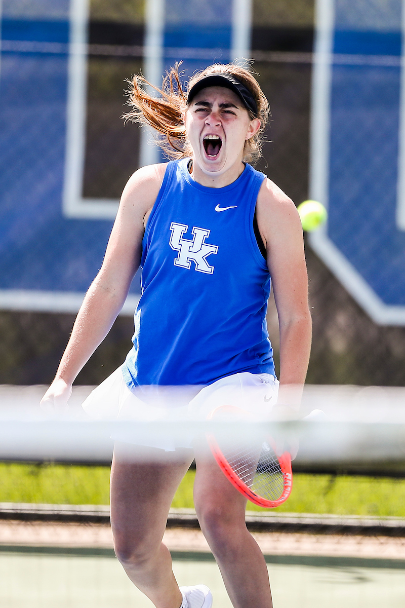 Flor Urrutia.

Kentucky loses to South Carolina 4-2.

Photos by Chet White | UK Athletics