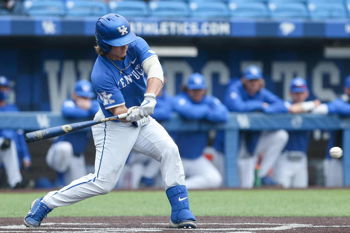 Austin Schultz.

Kentucky beats Alabama 5 - 2.

Photo by Sarah Caputi | UK Athletics