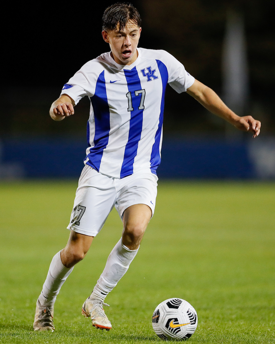 Enzo Mauriz.

Kentucky beats West Virginia, 1 - 0.

Photo by Tommy Quarles | UK Athletics