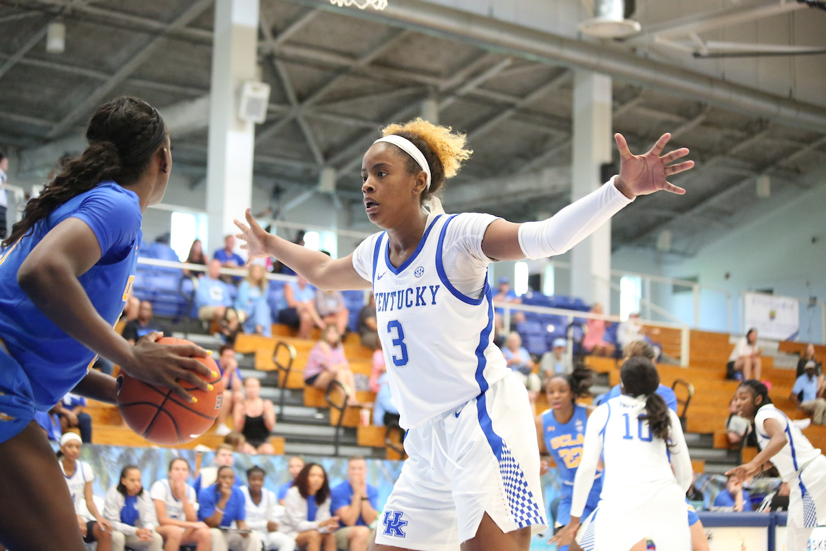 Game Two - Kentucky vs. UCLA

The women's basketball team travels to Saint Thomas to compete in the 2018 Paradise Jam Tournament from November 22nd-24th at the University of the Virgin Islands.

Photos by Noah J. Richter | UK Athletics