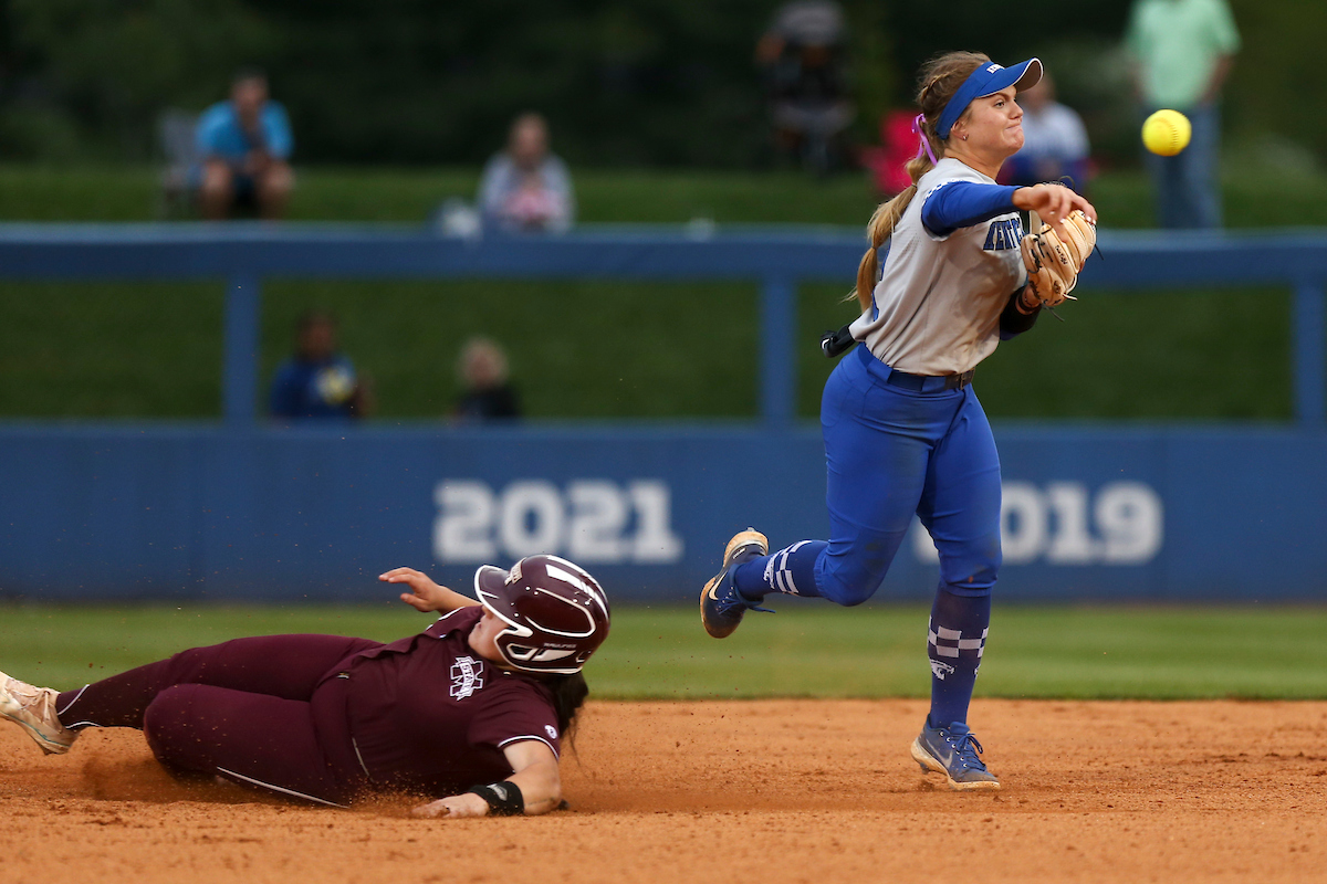 Erin Coffel.

Kentucky beats Mississippi State 7-3.

Photo by Grace Bradley | UK Athletics