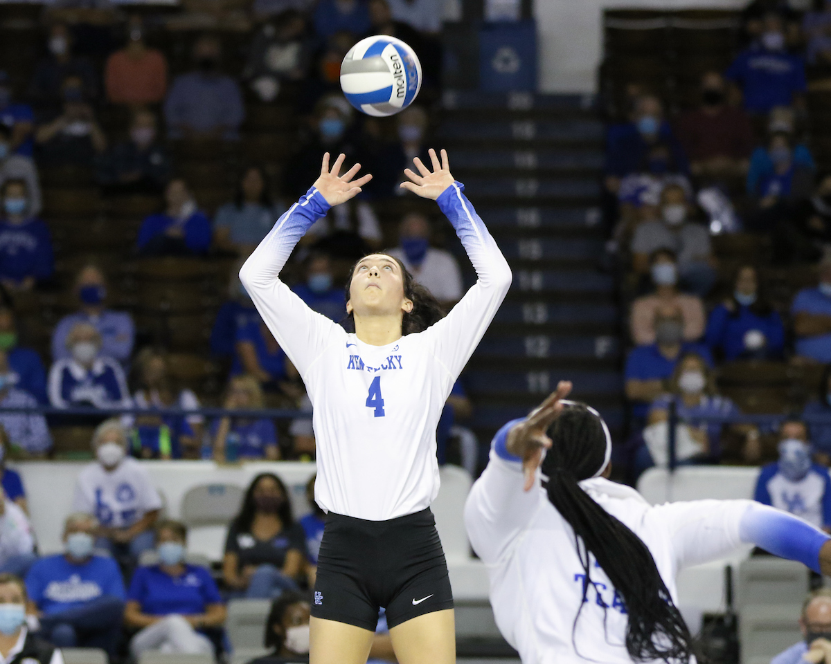 Emma Grome.

Kentucky beats Mizzou 3 - 0.

Photo by Tommy Quarles | UK Athletics