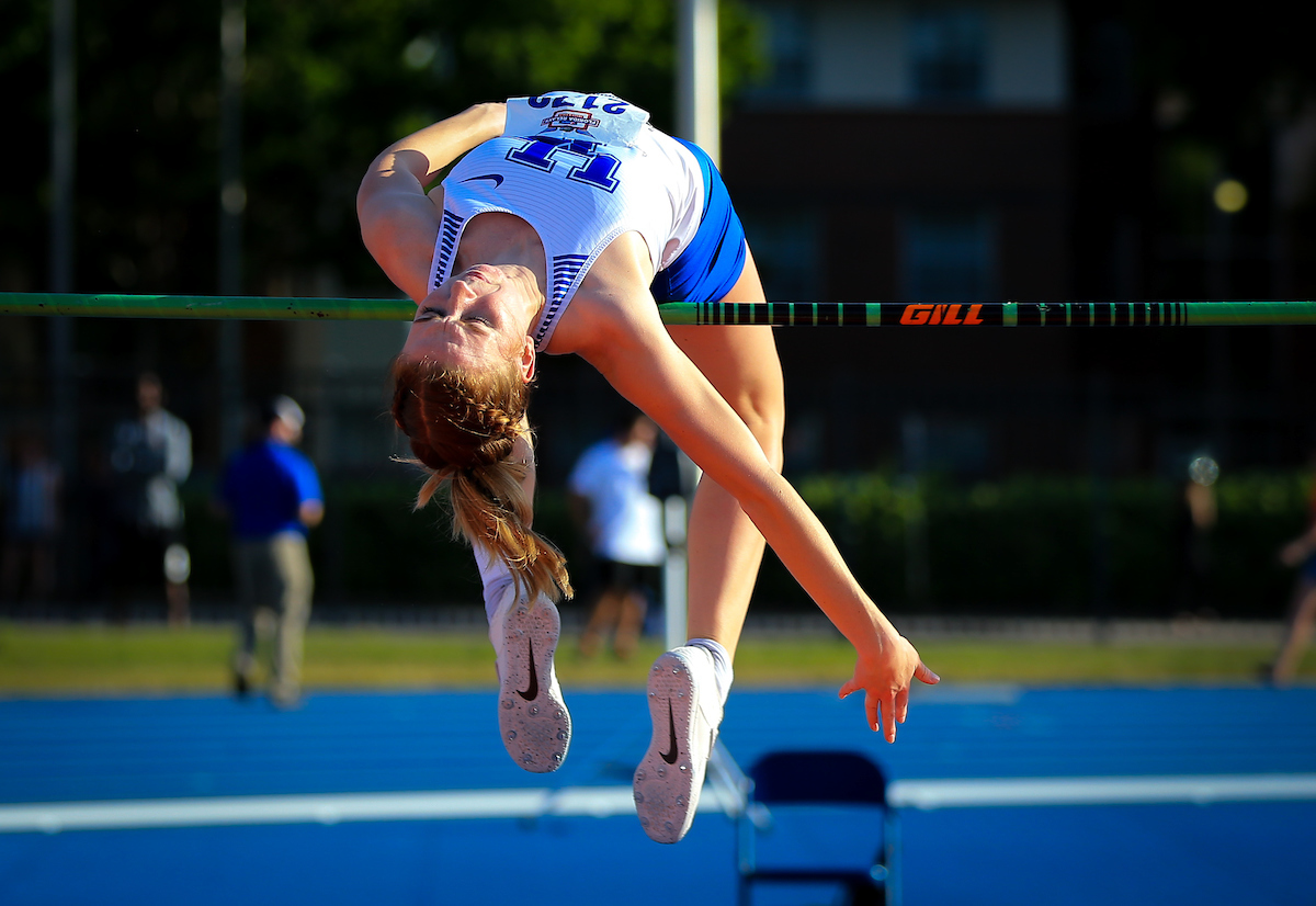 during the Pepsi Florida Relays at James G. Pressly Stadium on Friday, March 29, 2019 in Gainesville, Fla. (Photo by Matt Stamey)