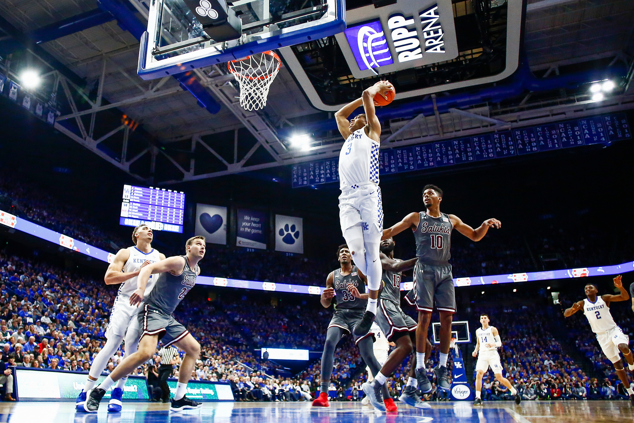 Keldon Johnson

Men's basketball beat SIU 71-59.

Photo by Chet White | UK Athletics