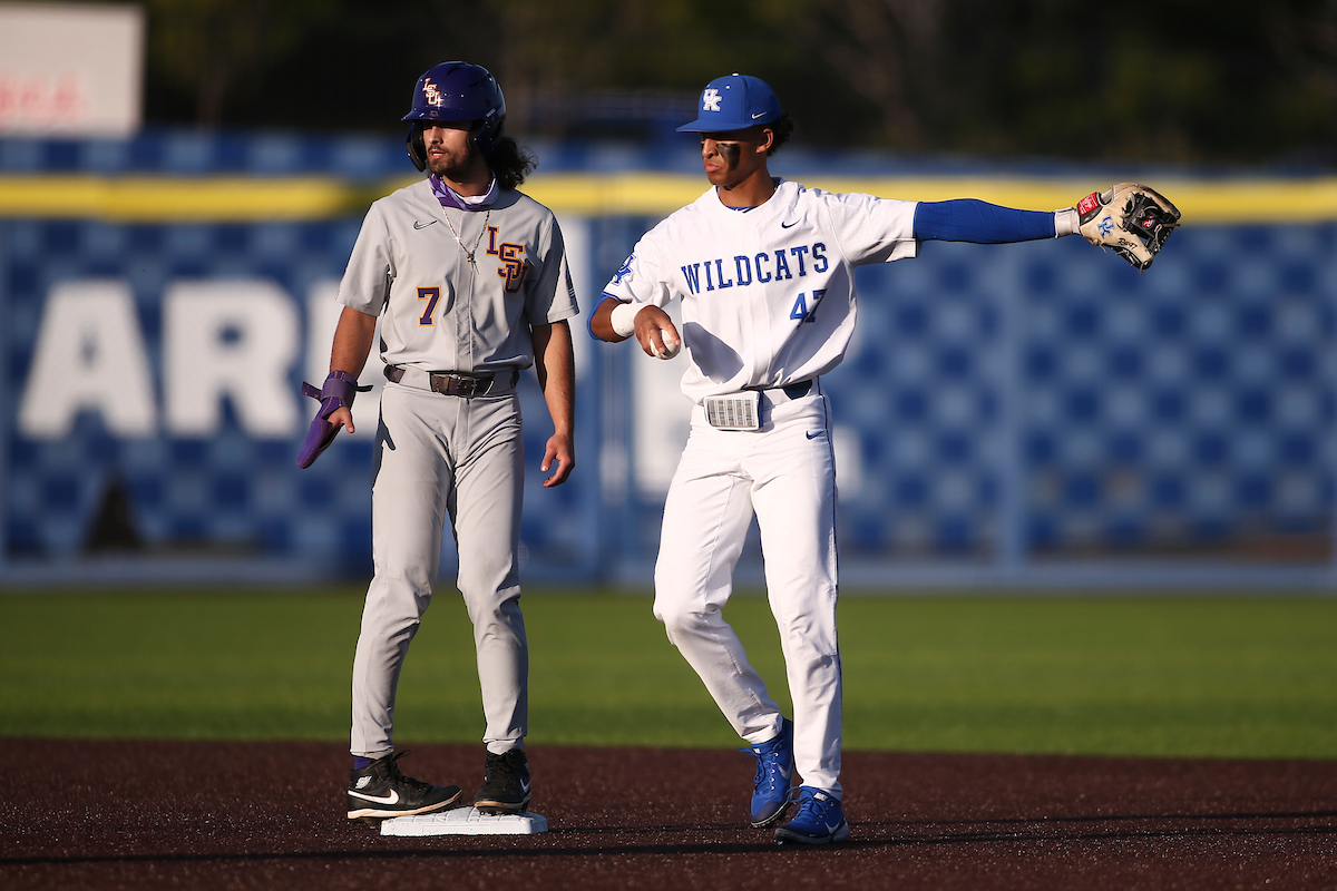 Ryan Ritter.

Kentucky falls to LSU 15-2.

Photo by Grace Bradley | UK Athletics